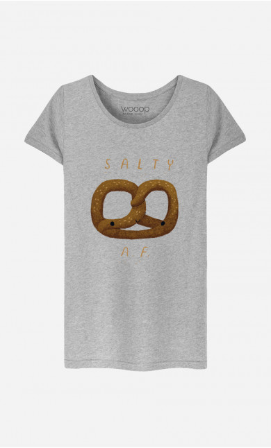 Woman T-Shirt Salty Af