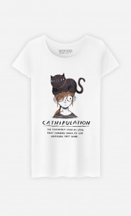 Woman T-Shirt Catnipulation