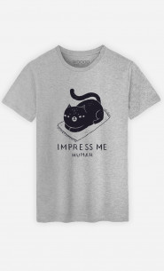 Man T-Shirt Impress Me Human