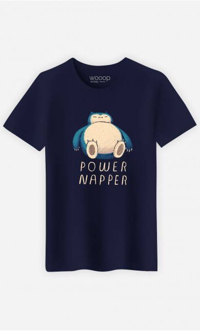 Man T-Shirt Power Napper
