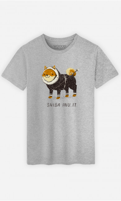 Man T-Shirt Shiba Inuit