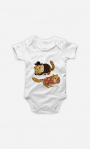 Baby Bodysuit Chip And Dale
