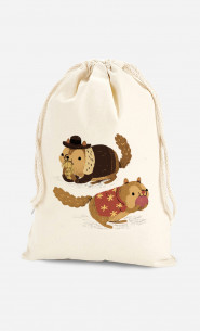 Cotton Bag Chip And Dale