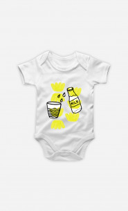 Baby Bodysuit Milk