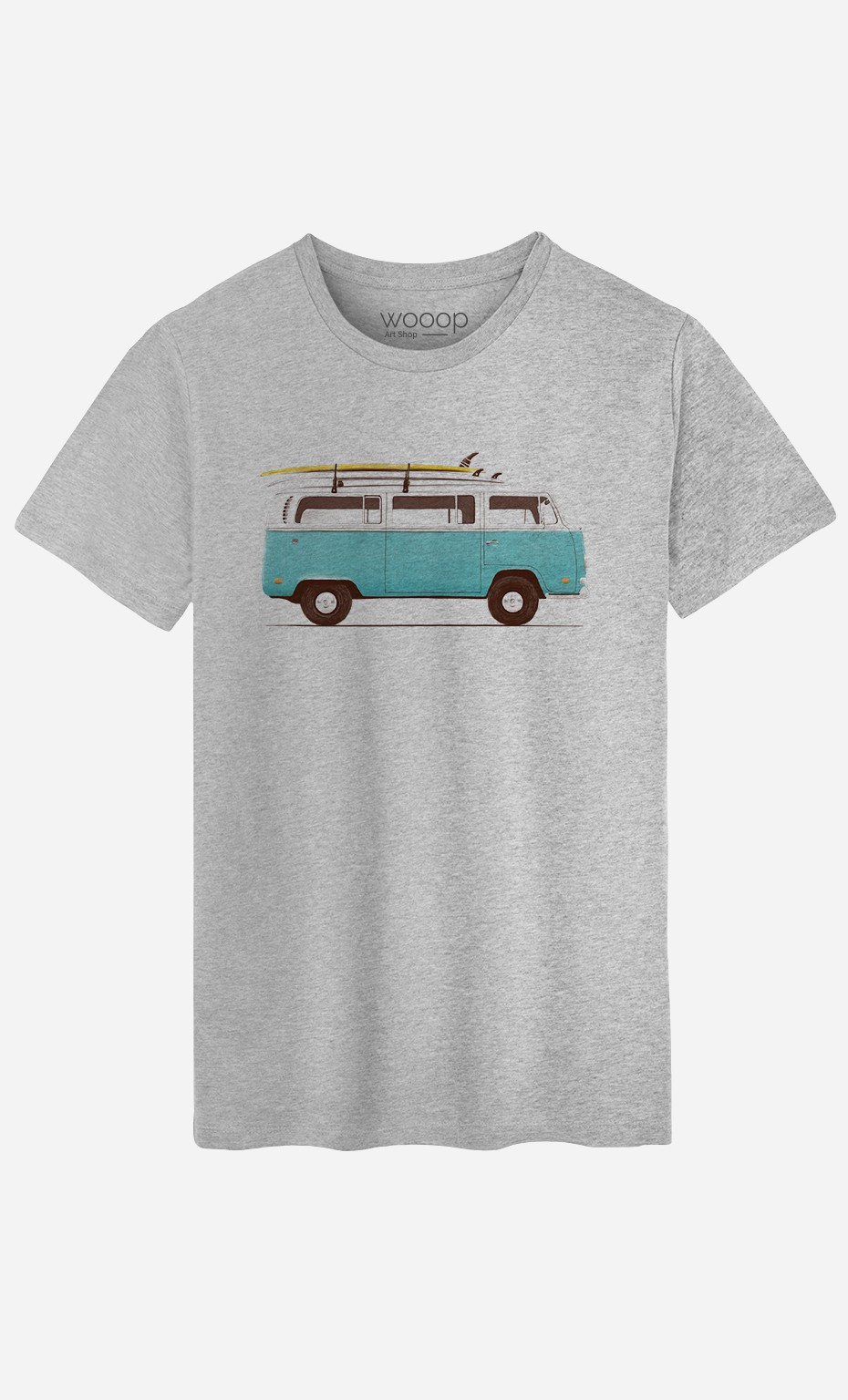 Man T-Shirt Blue Van