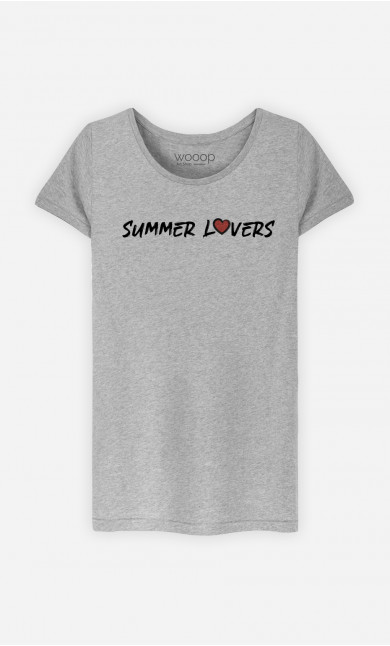 Woman T-Shirt Summer Lovers