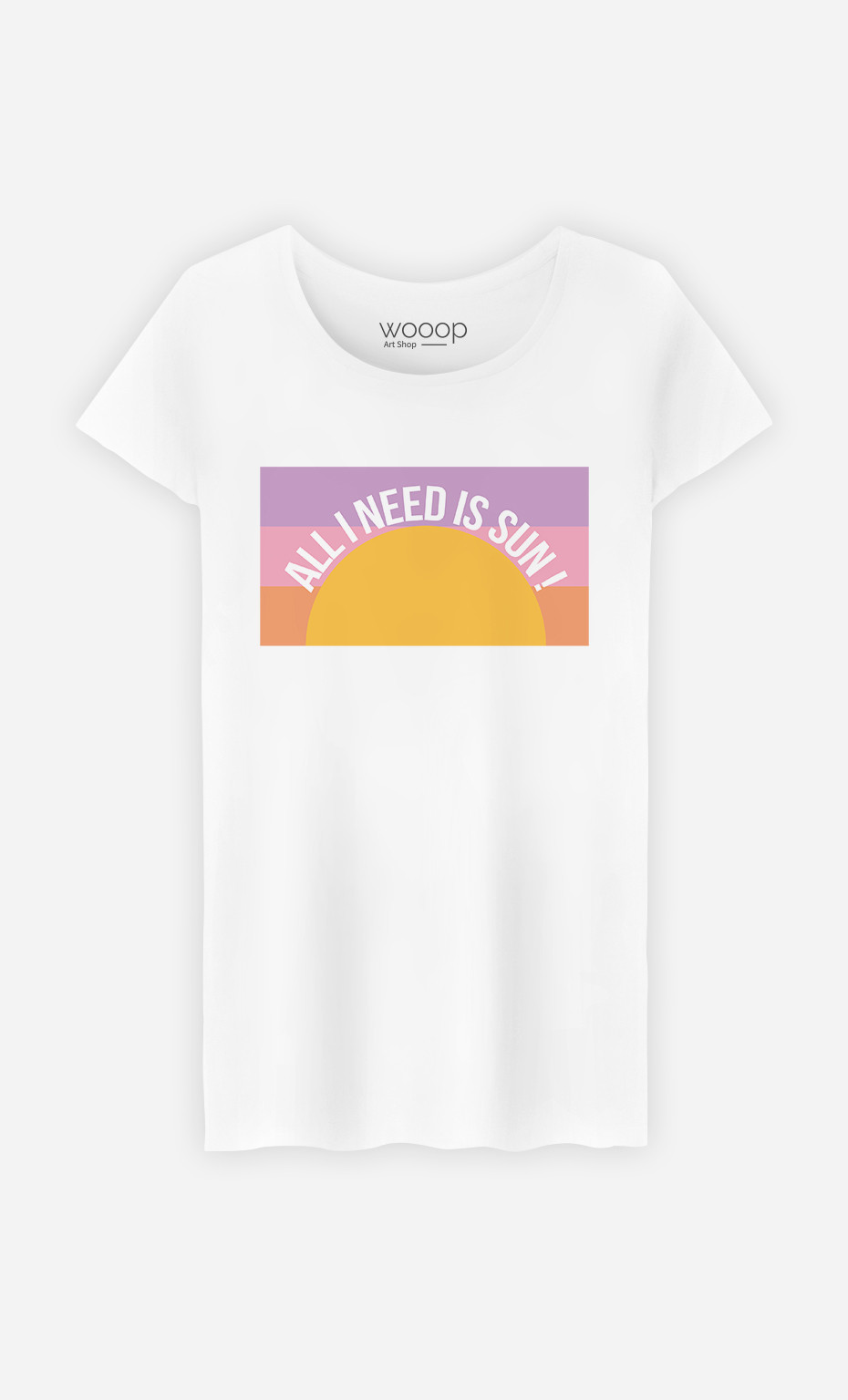 Woman T-Shirt All I Need Is Sun