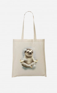 Tote Bag Sloth Meditate