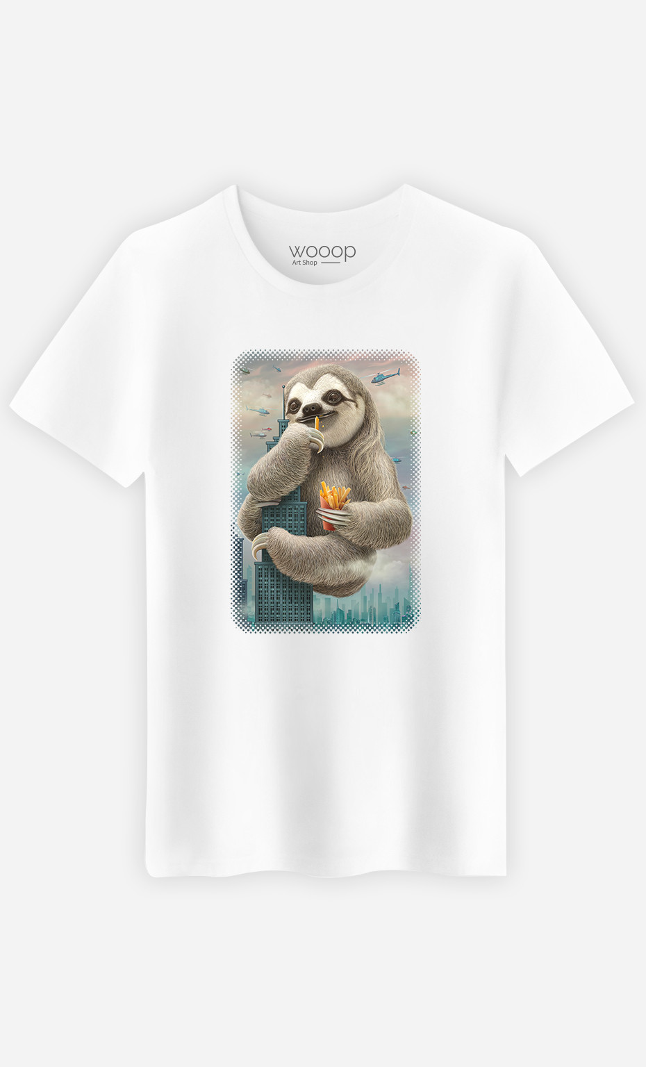 T-shirt Man Sloth Attack