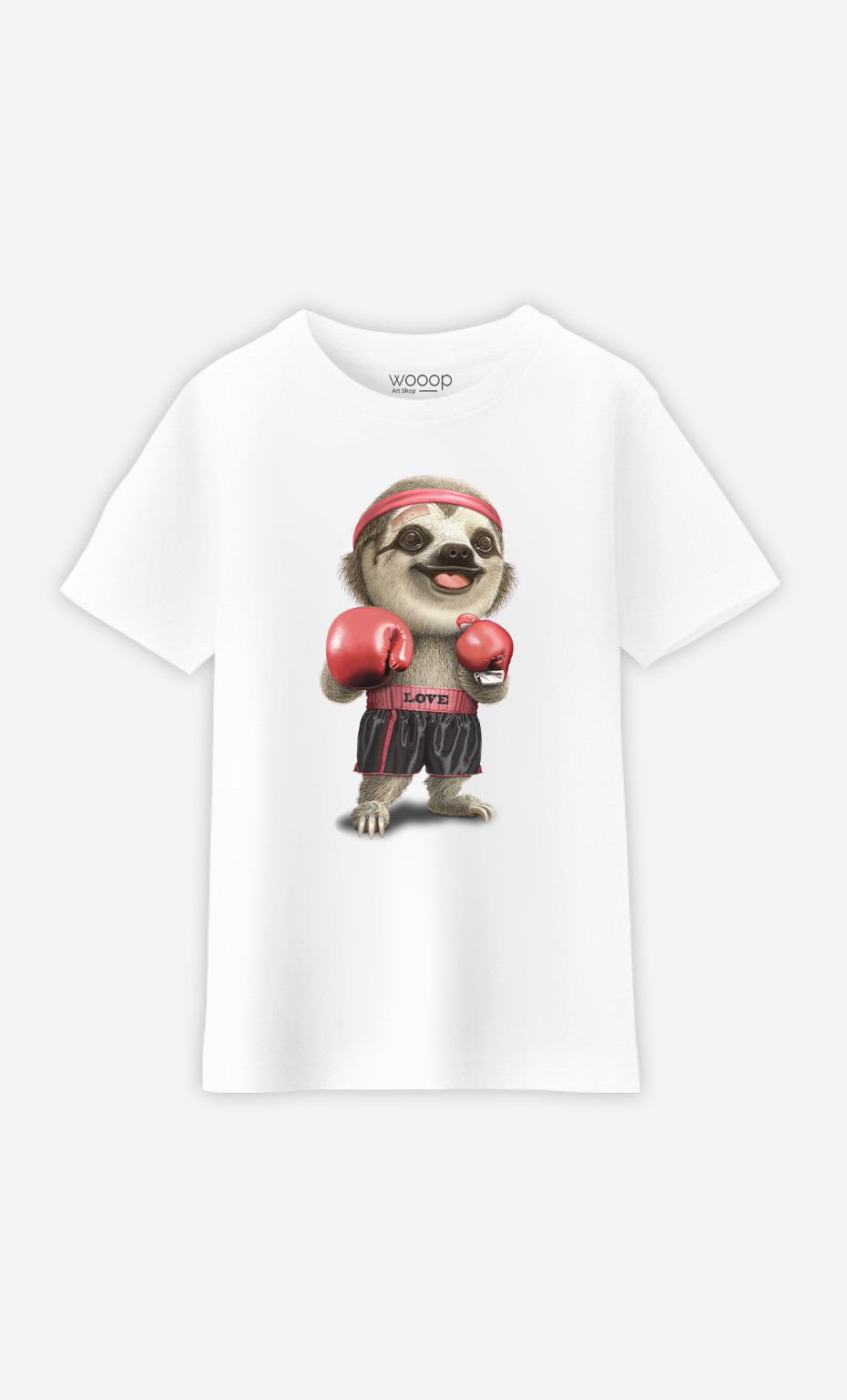 Kid T-Shirt Sloth Boxing