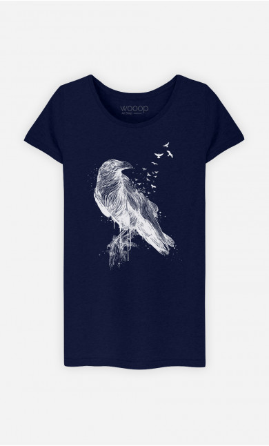 Woman T-shirt Born To Be Free